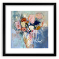 Framed Dining Room Prints - Abstract Floral Bouquet Painting