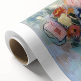 Framed Dining Room Prints - Abstract Floral Bouquet Painting