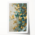 Butterfly Living Room Wall Art - Modern Canvas & Framed Print