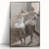 Framed abstract figurative artwork in silver tones, showcasing dynamic shapes and fluid forms against a sleek background, perfect for modern decor.