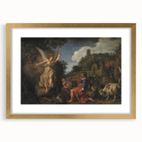 Baroque and Rococo Wall Art - Angelic Encounter - Classic Art Print