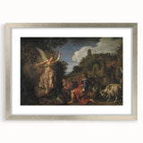 Baroque and Rococo Wall Art - Angelic Encounter - Classic Art Print