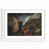 Baroque and Rococo Wall Art - Angelic Encounter - Classic Art Print