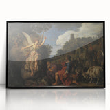 Baroque and Rococo Wall Art - Angelic Encounter - Classic Art Print