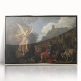 Baroque and Rococo Wall Art - Angelic Encounter - Classic Art Print