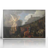 Baroque and Rococo Wall Art - Angelic Encounter - Classic Art Print