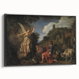 Baroque and Rococo Wall Art - Angelic Encounter - Classic Art Print