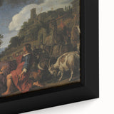 Baroque and Rococo Wall Art - Angelic Encounter - Classic Art Print