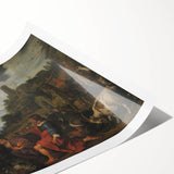 Baroque and Rococo Wall Art - Angelic Encounter - Classic Art Print