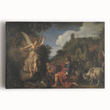 Baroque and Rococo Wall Art - Angelic Encounter - Classic Art Print