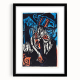 Abstract Expressionism Wall Art: The Agonies of Love