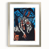 Abstract Expressionism Wall Art: The Agonies of Love