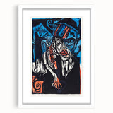 Abstract Expressionism Wall Art: The Agonies of Love