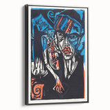 Abstract Expressionism Wall Art: The Agonies of Love