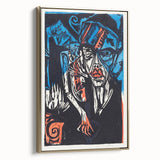 Abstract Expressionism Wall Art: The Agonies of Love