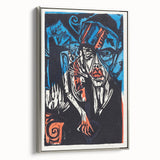 Abstract Expressionism Wall Art: The Agonies of Love