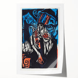 Abstract Expressionism Wall Art: The Agonies of Love