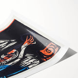 Abstract Expressionism Wall Art: The Agonies of Love