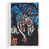 Abstract Expressionism Wall Art: The Agonies of Love