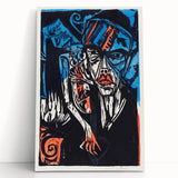 Abstract Expressionism Wall Art: The Agonies of Love