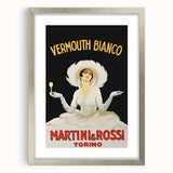 Textured abstract art print in muted gray and blue tones, framed in silver, ideal for bedroom wall decor.