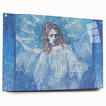Impressionist Angel Wall Art - Van Gogh Inspired Celestial Print