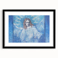 Impressionist Angel Wall Art - Van Gogh Inspired Celestial Print