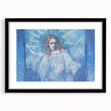 Impressionist Angel Wall Art - Van Gogh Inspired Celestial Print