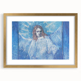 Impressionist Angel Wall Art - Van Gogh Inspired Celestial Print