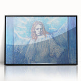 Impressionist Angel Wall Art - Van Gogh Inspired Celestial Print