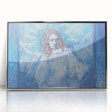 Impressionist Angel Wall Art - Van Gogh Inspired Celestial Print