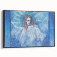 Impressionist Angel Wall Art - Van Gogh Inspired Celestial Print