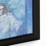Impressionist Angel Wall Art - Van Gogh Inspired Celestial Print