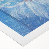 Impressionist Angel Wall Art - Van Gogh Inspired Celestial Print