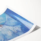 Impressionist Angel Wall Art - Van Gogh Inspired Celestial Print