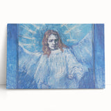 Impressionist Angel Wall Art - Van Gogh Inspired Celestial Print