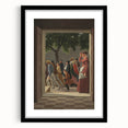 Classical Realism Art Print - Doorway View by C.W. Eckersberg