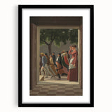 Classical Realism Art Print - Doorway View by C.W. Eckersberg