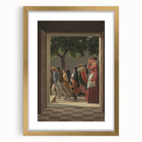 Classical Realism Art Print - Doorway View by C.W. Eckersberg