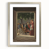 Classical Realism Art Print - Doorway View by C.W. Eckersberg