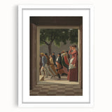 Classical Realism Art Print - Doorway View by C.W. Eckersberg
