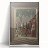 Classical Realism Art Print - Doorway View by C.W. Eckersberg