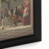 Classical Realism Art Print - Doorway View by C.W. Eckersberg