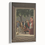 Classical Realism Art Print - Doorway View by C.W. Eckersberg