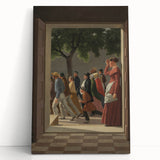 Classical Realism Art Print - Doorway View by C.W. Eckersberg