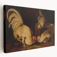 Classic Romantic Paintings: Farmyard Fowls by John James Audubon