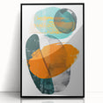 Canvas Art for Dining Area - Abstract Geometric Shapes