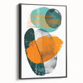 Canvas Art for Dining Area - Abstract Geometric Shapes