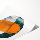 Canvas Art for Dining Area - Abstract Geometric Shapes