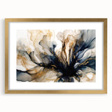 Abstract Fluid Living Room Wall Art - Modern Canvas & Framed Print